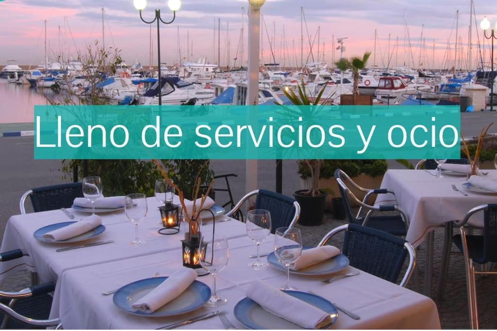 Coqueto Apartamento De Playa Con Piscina Y Terraza Valencia Ngoại thất bức ảnh